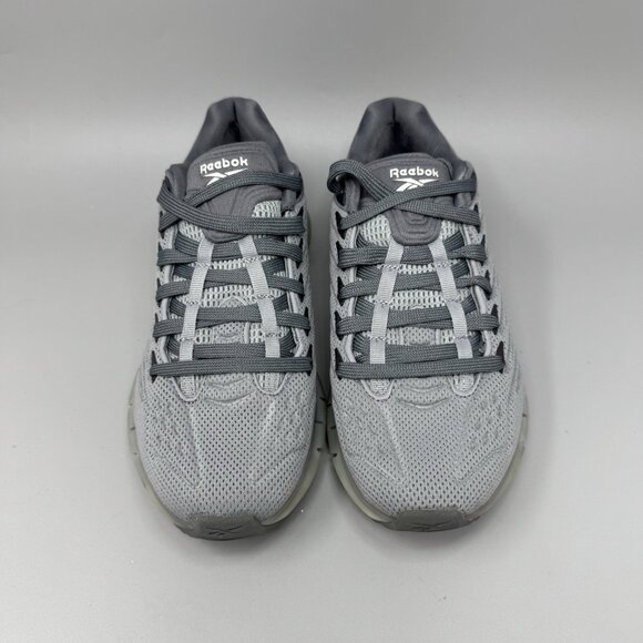Reebok Mens Zig Dynamica Gray Running Shoes Sneakers Size 6 - Picture 5 of 9
